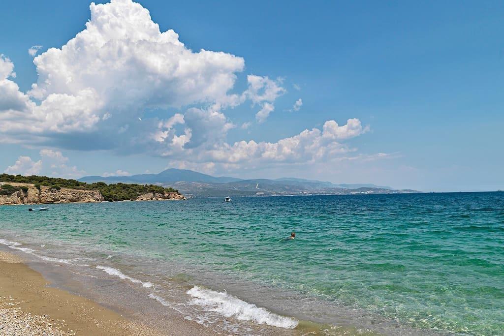 Paleo Kalamaki Isthmia Extérieur photo